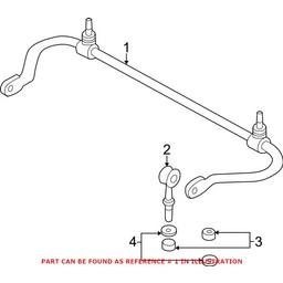 Volvo Sway Bar - Rear 9157312